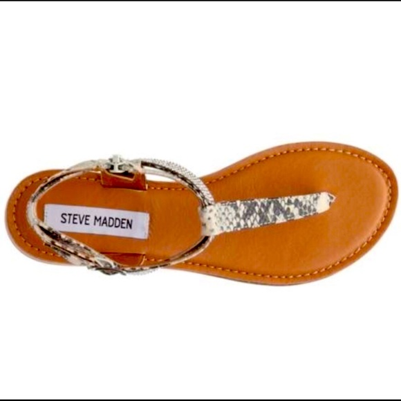 Steve Maddan Sandals worn only once. Condition still looks new. - Picture 2 of 6